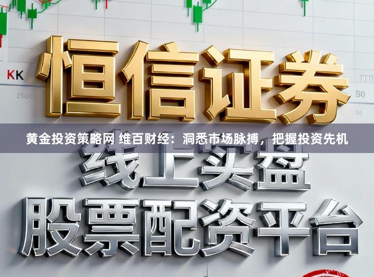 黄金投资策略网 维百财经：洞悉市场脉搏，把握投资先机