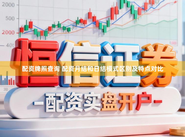 配资牌照查询 配资月结和日结模式区别及特点对比